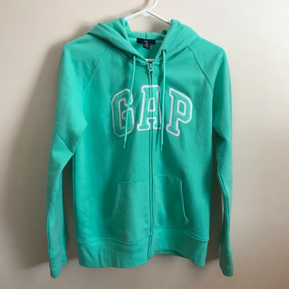 Mint green gap sweater